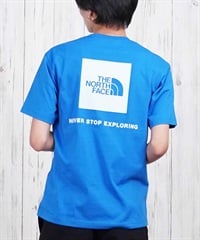 THE NORTH FACE ザ・ノース・フェイス 半袖 Tシャツ メンズ ショートスリーブバックスクエアーロゴティー NT32447(HB-S)