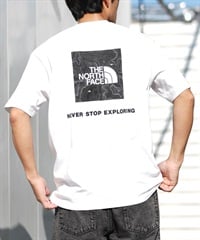 THE NORTH FACE ザ・ノース・フェイス 半袖 Tシャツ メンズ ショートスリーブバックスクエアートラバースロゴティー NT32543(W-S)