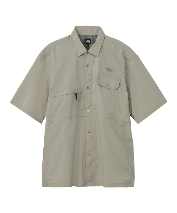 THE NORTH FACE ザ・ノース・フェイス 半袖 シャツ メンズ 撥水 ショートスリーブトリップフィールドシャツ NR22551