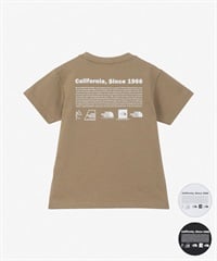 THE NORTH FACE ザ・ノース・フェイス Tシャツ キッズ 半袖 UVカット トドラーショートスリーブヒストリカルロゴティー NTT32556(WW-100cm)