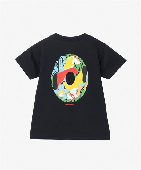 THE NORTH FACE ザ・ノース・フェイス Tシャツ キッズ 半袖 吸汗速乾 UVカット トドラーショートスリーブイーエスサーキュレーションティー NTT32577