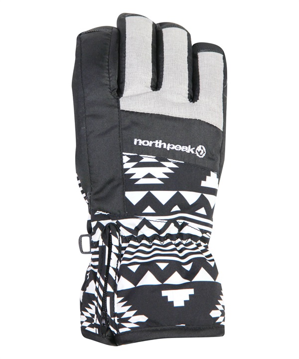 northpeak ノースピーク JUNIOR GLOVES ジュニア スノーボード グローブ キッズ ムラサキスポーツ 25-26モデル MX I11 【2526】
