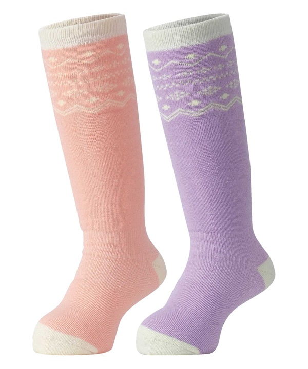 northpeak ノースピーク MINE LONG JUNIOR SOCKS ジュニア ソックス スノーボード キッズ ムラサキスポーツ 25-26モデル MX I11 【2526】