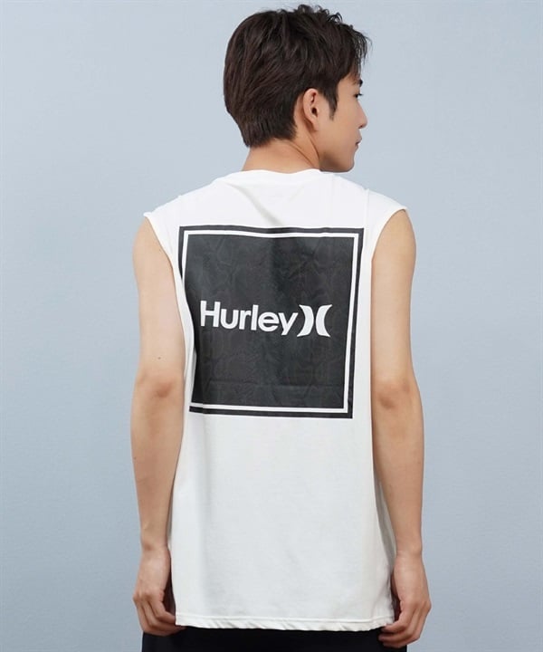Hurley ハーレー 水着 ラッシュガード タンクトップ メンズ UVカット バックプリント ロゴ MUSL251082