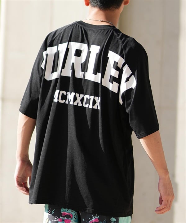Hurley ハーレー ラッシュガード メンズ 半袖 Tシャツ バックプリント オーバーサイズ UVカット MUSS251035