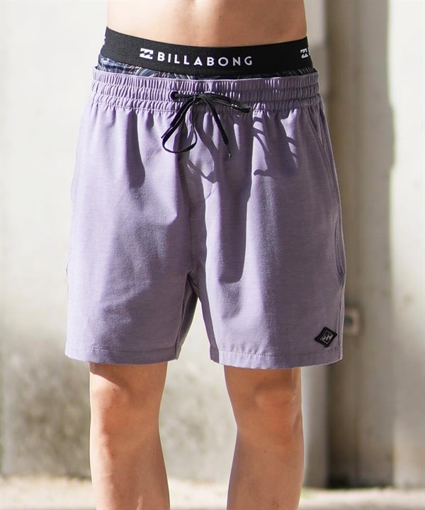 BILLABONG ビラボン 水着 トランクス メンズ ボードショーツ サーフパンツ ワンポイント ロゴ 16インチ 水陸両用 BF011-528