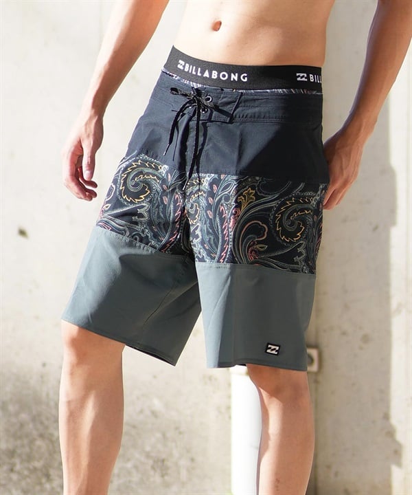 BILLABONG ビラボン 水着 トランクス メンズ ボードショーツ サーフパンツ 18.5インチ TRIBONG PRO BF011-502(DKA-28)