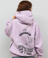 BILLABONG ビラボン プルオーバー パーカー レディース オーバーサイズ バックプリント BF014-015(LPU-M)