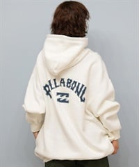 BILLABONG ビラボン プルオーバー パーカー レディース オーバーサイズ バックプリント 裏起毛 BF014-016(SCS-M)