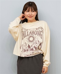 BILLABONG ビラボン 長袖 Tシャツ ロンT レディース DESERT WANDERING LS TEE BF014-054(WCP-M)