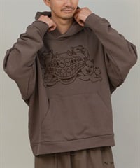 9月27日発売 PUMA プーマ × RIPNDIP リップンディップ コラボ メンズ ボクシー グラフィック フーディ プルオーバー パーカー 裏毛 632414(41-M)