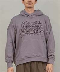 9月27日発売 PUMA プーマ × RIPNDIP リップンディップ コラボ メンズ ボクシー グラフィック フーディ プルオーバー パーカー 裏毛 632414(64-M)