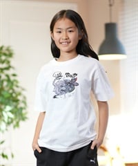 PUMA プーマ × TMNT ティーンエイジ・ミュータント・ニンジャ・タートルズ コラボ Tシャツ キッズ 半袖 630084(02-128cm)