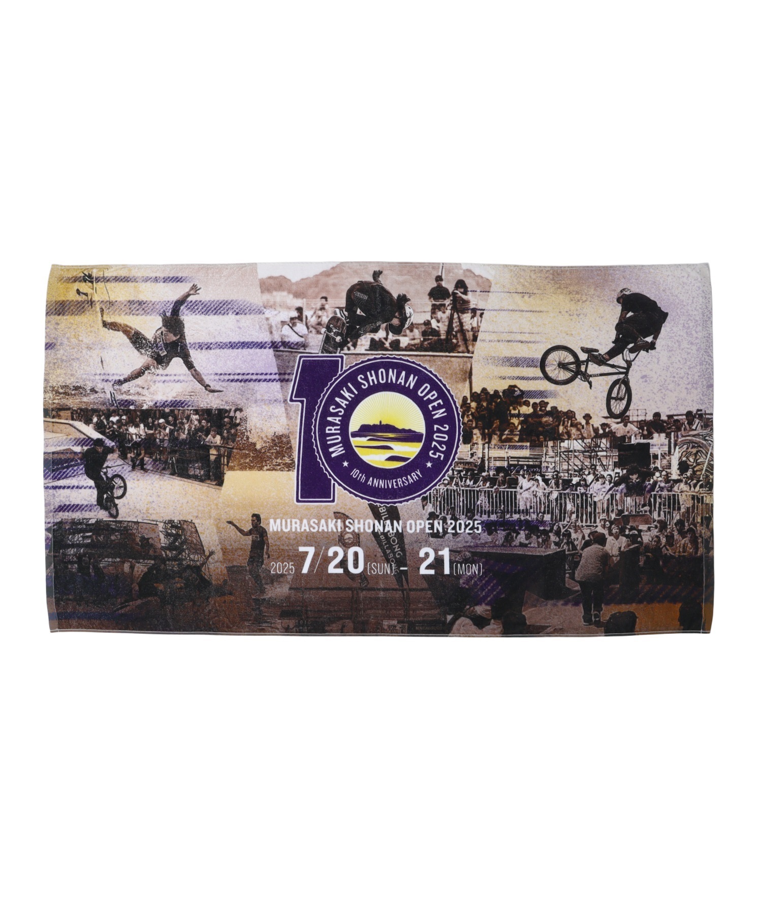 ムラサキスポーツ ビーチタオル MURASAKI SHONAN OPEN オフィシャル ビーチタオル 236082200 湘南オープン限定商品(ONE-ONE)