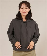 RIKKA FEMME リッカファム プルオーバー パーカー レディース スウェット フーディー ワンポイント 刺繍 裏毛 RF25FW17(CGY-FREE)