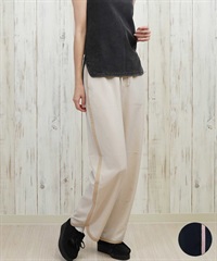 RIKKA FEMME リッカファム ロングパンツ レディース イージーパンツ サイドライン  RF25HS06(LBG-SM)