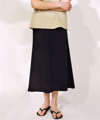 RIKKA FEMME リッカファム スカート レディース マーメイド風ポンチスカート RF25SS27(BLK-SM)