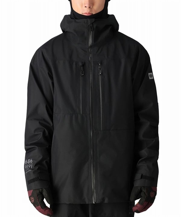 686 シックスエイトシックス GORE-TEX 3L ATV  スノーボード ウェア ジャケット ユニセックス ゴアテックス 25-26モデル MM A17【2526】