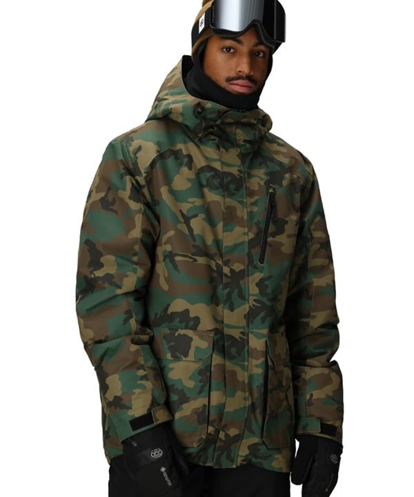 686 シックスエイトシックス NIGHTLINE INS  JK スノーボード ウェア ジャケット ユニセックス 25-26モデル MM A17【2526】