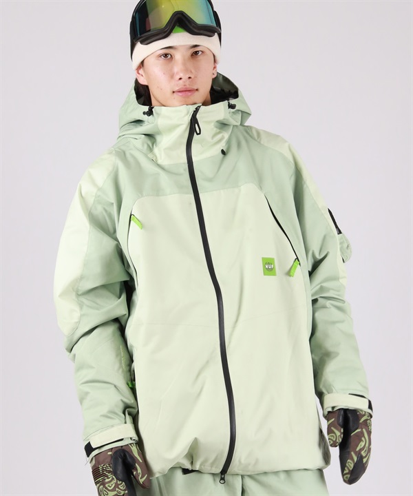 686 シックスエイトシックス HUF DOUBLE H SHELL JK スノーボード ウェア ジャケット ユニセックス 25-26モデル MM A17【2526】