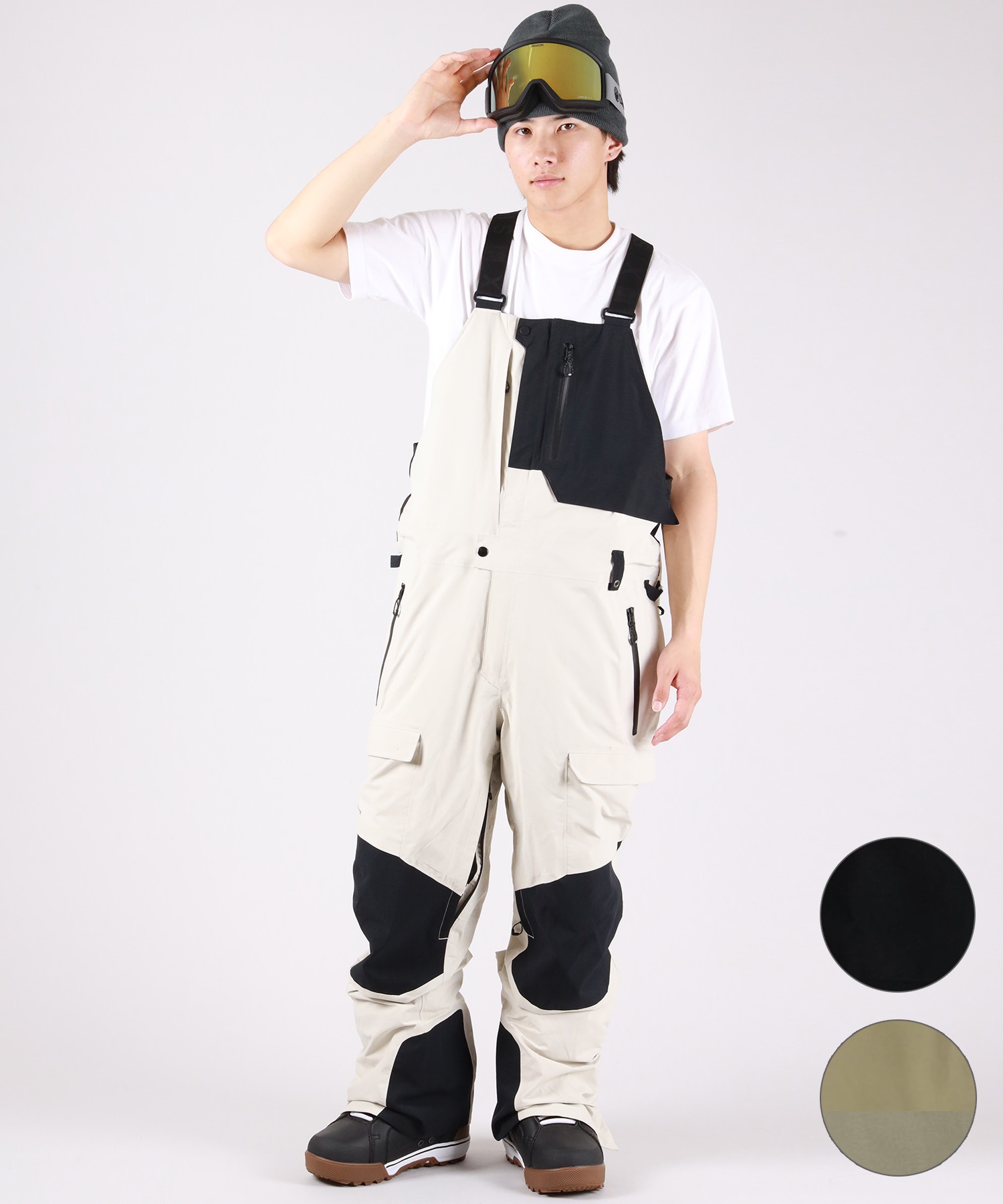 686 シックスエイトシックス GORE-TEX DISPATCH BIB スノーボード ウェア パンツ ユニセックス ゴアテックス 25-26モデル MM A17【2526】(BLK-M)