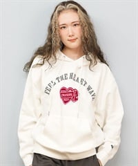 ROXY ロキシー プルオーバー パーカー レディース オーバーサイズ 裏毛 MY HEART HOODIE RPO254608T(WHT-M)