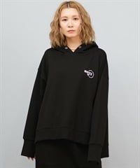 ROXY ロキシー プルオーバー パーカー レディース フーディー ロゴ ワンポイント オーバーサイズ セットアップ対応 RPO254610M(BLK-M)