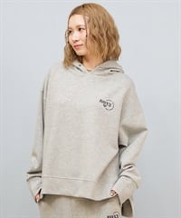 ROXY ロキシー プルオーバー パーカー レディース フーディー ロゴ ワンポイント オーバーサイズ セットアップ対応 RPO254610M(GRY-M)