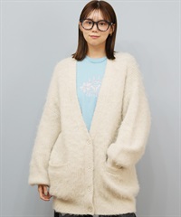 ROXY ロキシー ニット セーター カーディガン レディース ロング シンプル ロゴ MY HEART ウィメンズ カーディガン RSR254602T(OWT-M)