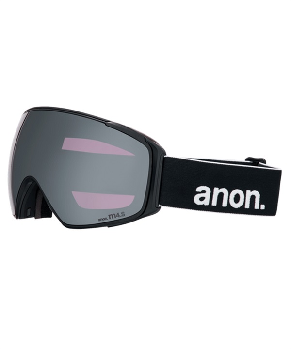 ANON アノン M4S Goggles Polarized Lens Toric スノーボード ゴーグル ユニセックス ムラサキスポーツ 25-26モデル MM D11【2526】(BLACK-NA)