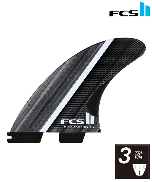 FCS2 エフシーエスツー MF FIBRE FUSION TRI ミックファニング サーフィン フィン トライ ムラサキスポーツ