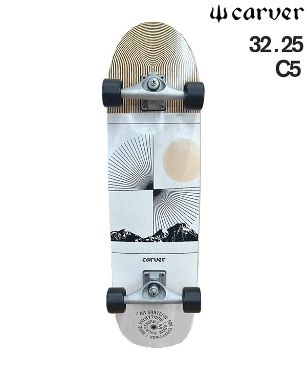 CARVER カーヴァー ロング スケートボード 32.25inch SCAPE C5 ムラサキスポーツ