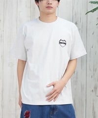 THRASHER スラッシャー 半袖 Tシャツ メンズ フロント刺繍 オーバーサイズ 252TH1ST040 ムラサキスポーツ限定(ASH-S)