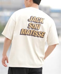 DEAR LAUREL ディアローレル 半袖 Tシャツ メンズ バックプリント ヴィンテージ風 JM JACSON MATISSE DL25S-JM04(OFF-M)