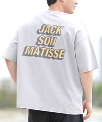 DEAR LAUREL ディアローレル 半袖 Tシャツ メンズ バックプリント ヴィンテージ風 JM JACSON MATISSE DL25S-JM04(CHA-M)