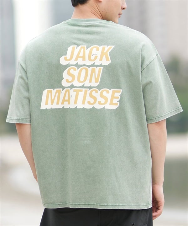 DEAR LAUREL ディアローレル 半袖 Tシャツ メンズ バックプリント ヴィンテージ風 JM JACSON MATISSE DL25S-JM04