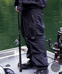 DEAR LAUREL ディアローレル ロングパンツ メンズ フィッシング 撥水 テクニカル キャスティング パンツ セットアップ対応 D25F-3106(BLK-M)