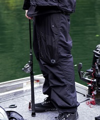 DEAR LAUREL ディアローレル ロングパンツ メンズ フィッシング 撥水 テクニカル キャスティング パンツ セットアップ対応 D25F-3106(BLK-M)