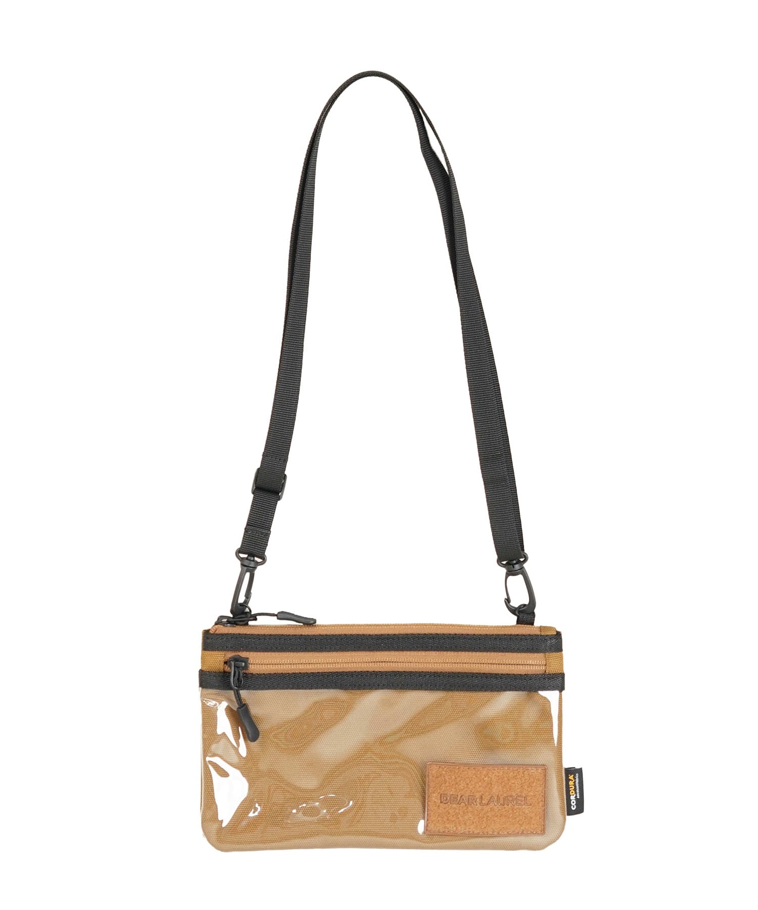 DEAR LAUREL ディアローレル ショルダーバッグ クリアポケット 0.4L URBAN SHOULDER DL25F10102(BEIGE-ONE)