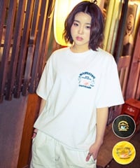 TOY MACHINE トイマシーン 半袖 Tシャツ レディース バックプリント オーバーサイズ MTMSFST16 ムラサキスポーツ限定(WHITE-M)