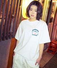 TOY MACHINE トイマシーン 半袖 Tシャツ レディース バックプリント オーバーサイズ MTMSFST16 ムラサキスポーツ限定(WHITE-M)