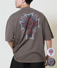 DOGTOWN ドッグタウン 半袖 Tシャツ メンズ バックプリント オーバーサイズ 253DT1ST001(IVO-M)