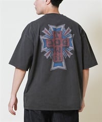 DOGTOWN ドッグタウン 半袖 Tシャツ メンズ バックプリント オーバーサイズ 253DT1ST001(BLK-M)