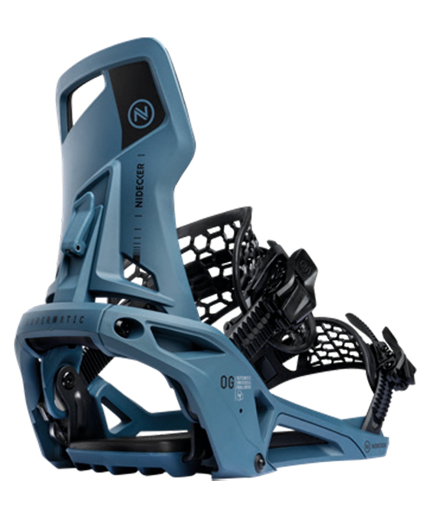 NIDECKER ナイデッカー Og Supermatic スノーボード バインディング ビンディング ユニセックス ムラサキスポーツ 25-26モデル MM B21 【2526】(BL-S)