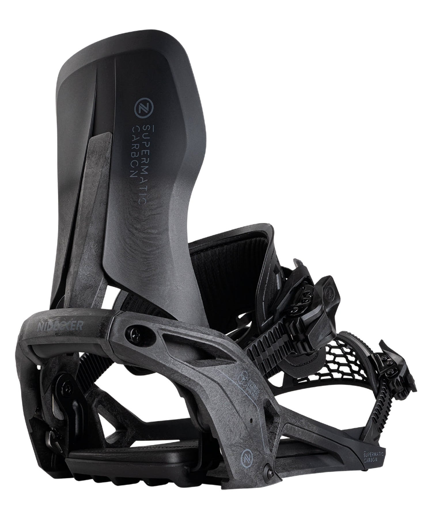 NIDECKER ナイデッカー Carbon Supermatic スノーボード バインディング ビンディング メンズ ムラサキスポーツ 25-26モデル MM B21 【2526】(BK-M)