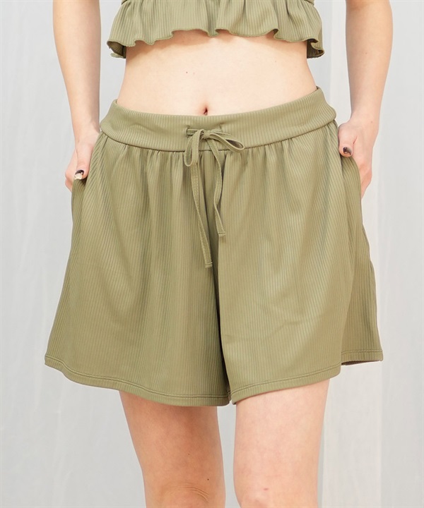 Beach Queen ビーチクイーン 水着 レディース ショーツ ボトムス 単品 リブ 403821