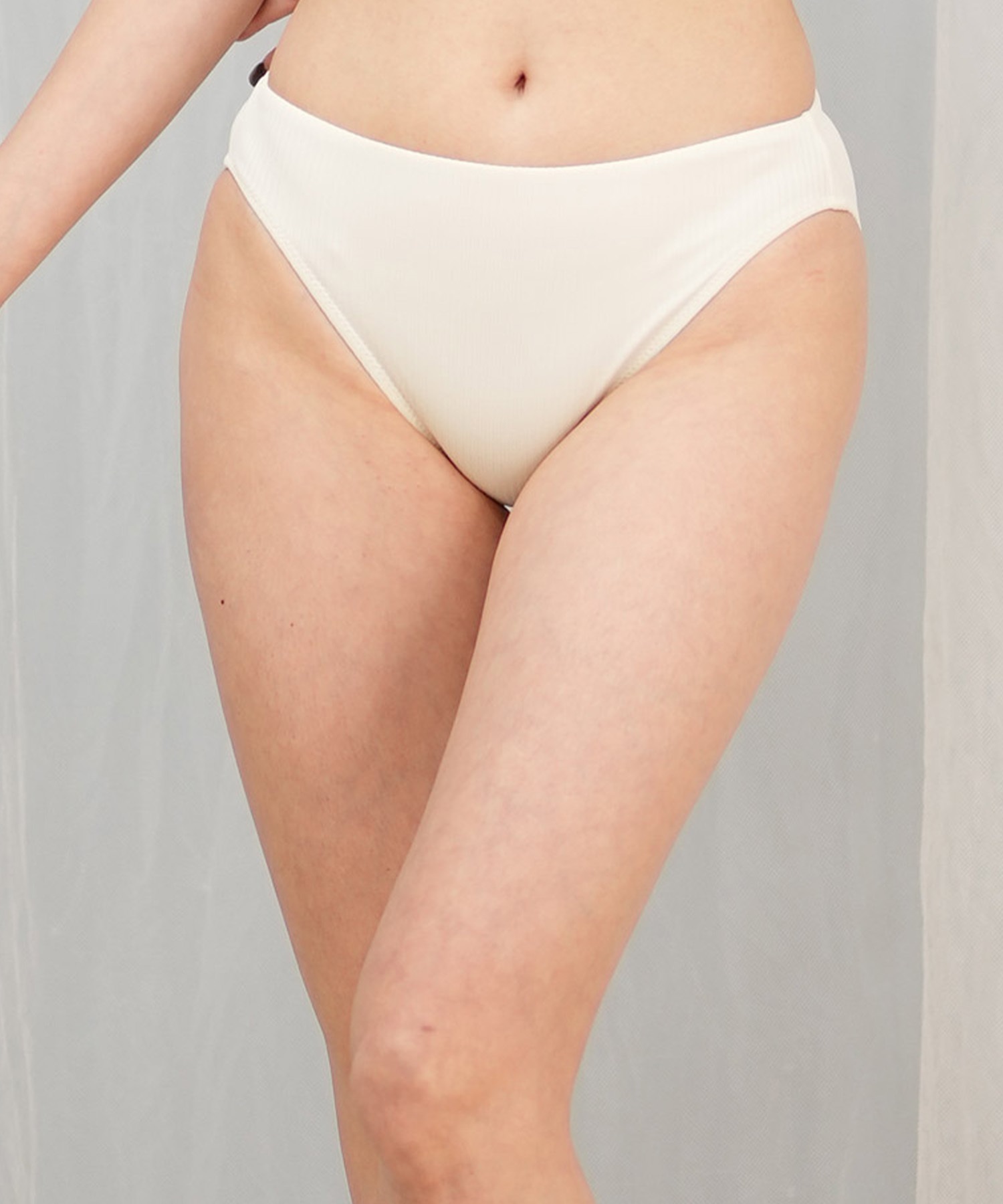 Beach Queen ビーチクイーン 水着 レディース ショーツ リブ 403811(WHT-9)