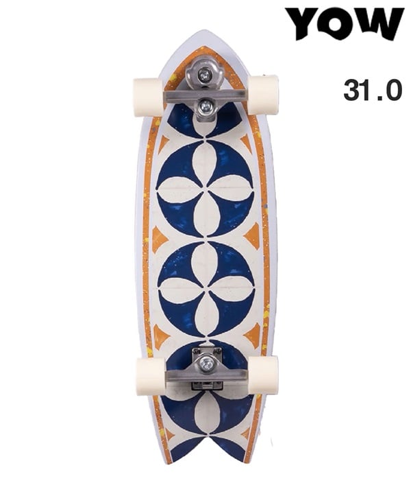 YOW ヤウ サーフ スケートボード コンプリート 31.0inch COXOS SURFSKATE 25 ムラサキスポーツ