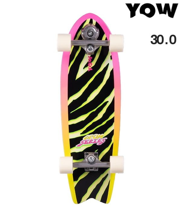 YOW ヤウ サーフ スケートボード コンプリート 30.0inch GROM HUNTINGTON 25 ムラサキスポーツ