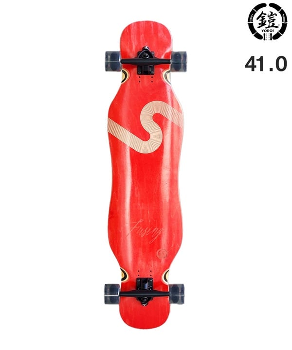 YOROI ヨロイ スケートボード ロングスケート 41inch FUSING 41LP+WAVER ムラサキスポーツ